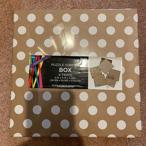 Polka Dot Puzzle Sorting Box